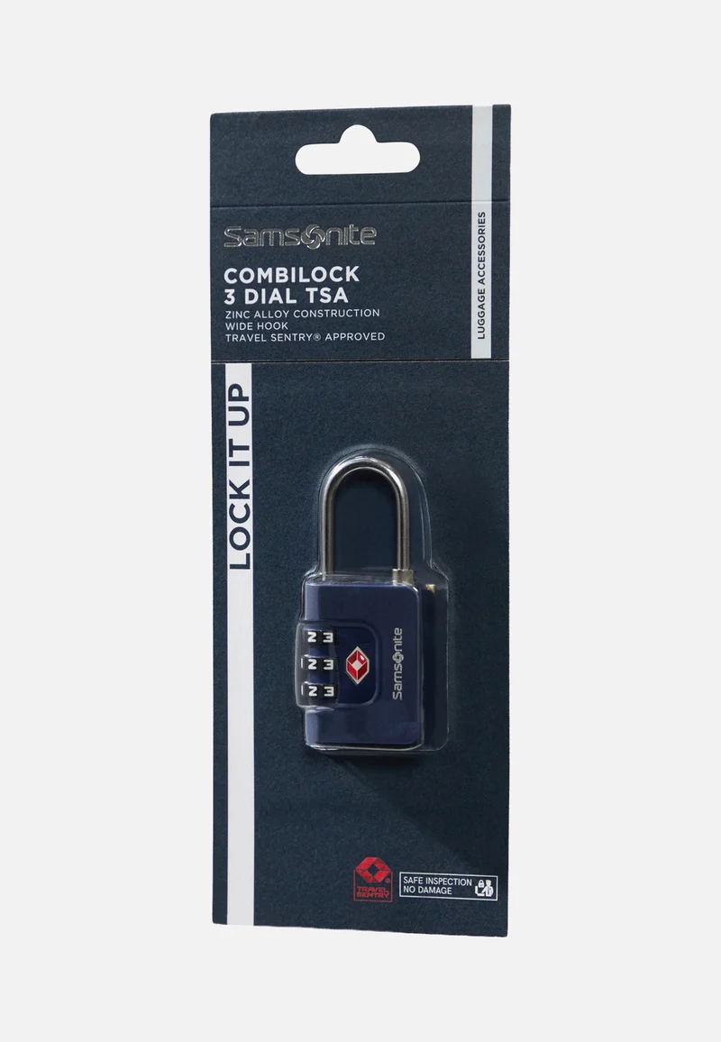Combilock 3 Dial TSA Midnight Blue - Lock