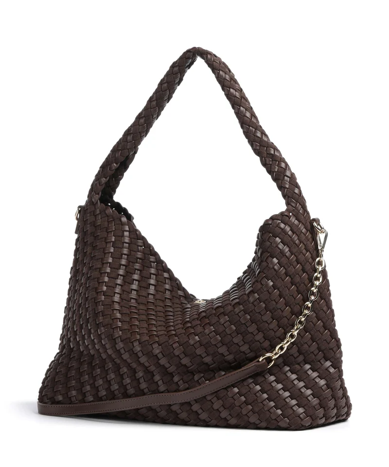 Dune London Deliberate L Beuteltasche dark brown