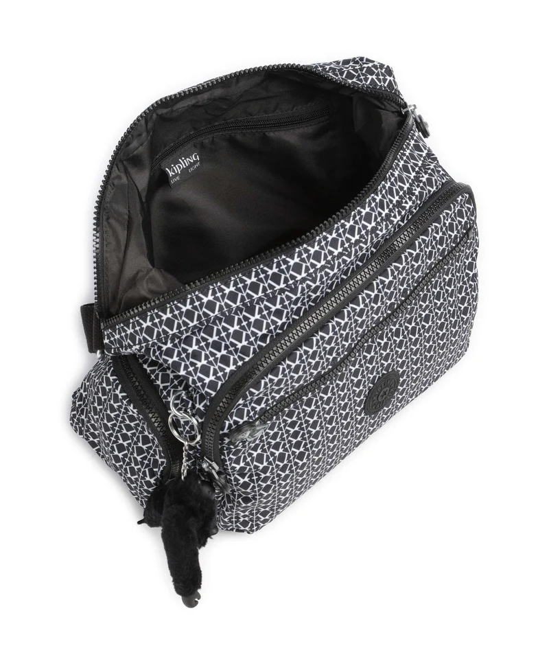 Kipling Gabb Umhängetasche signature print
