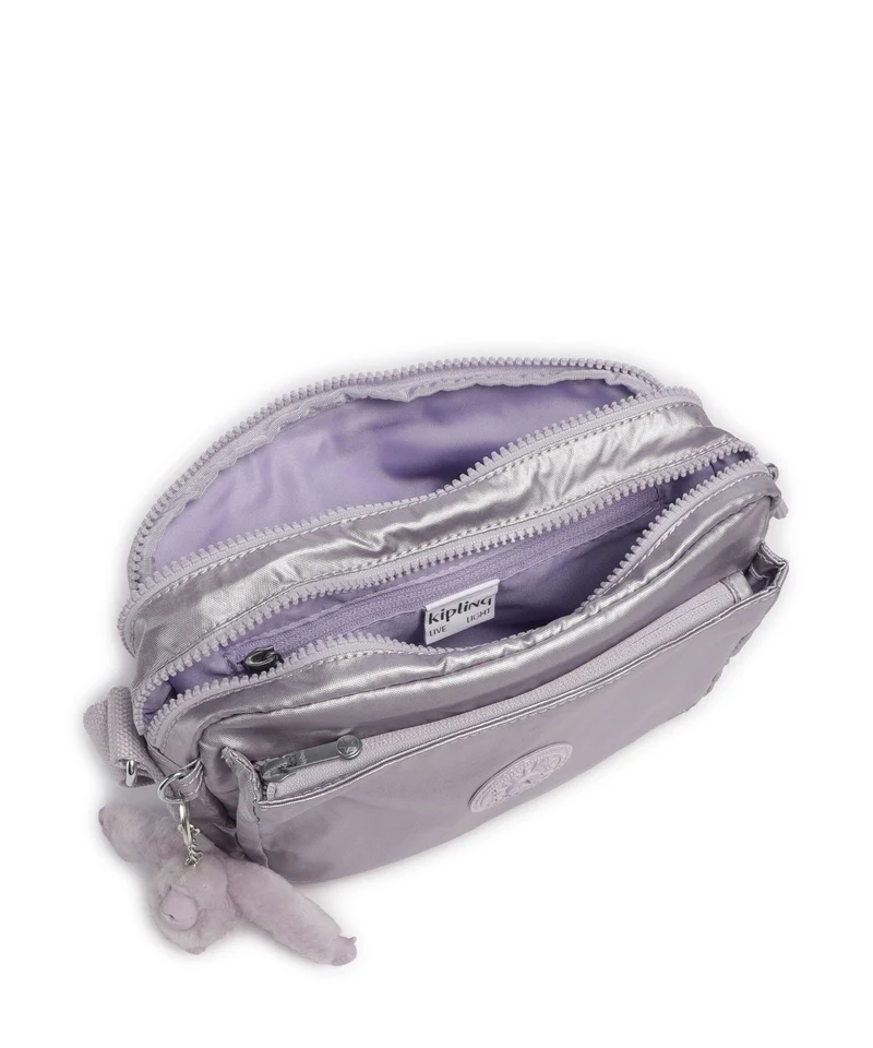 Kipling Basic Abanu M Umhängetasche lilac moon/metallic