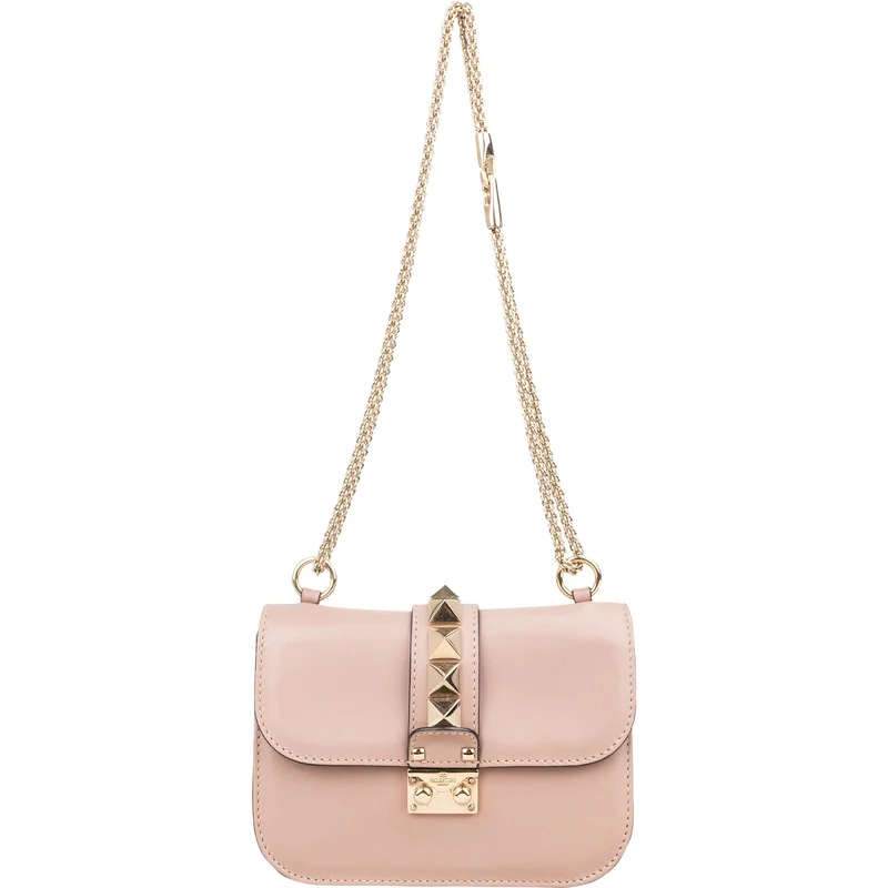 Valentino Garavani Calfskin Rockstud Small Flap Shoulder Crossbody Bag