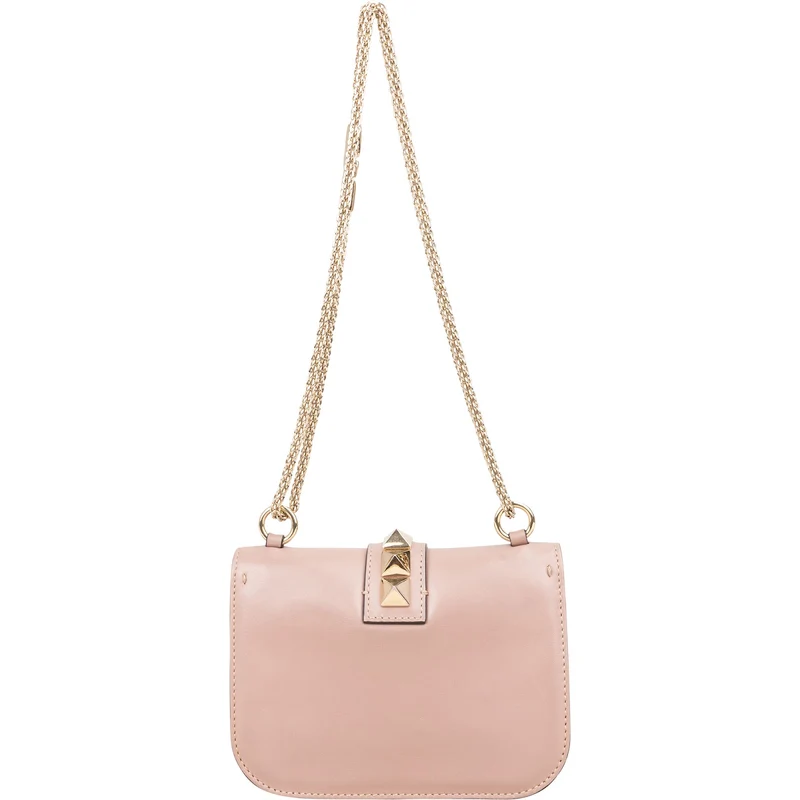 Valentino Garavani Calfskin Rockstud Small Flap Shoulder Crossbody Bag
