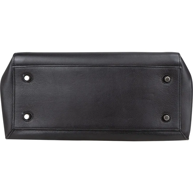 Céline Grained Leather Edge Handbag