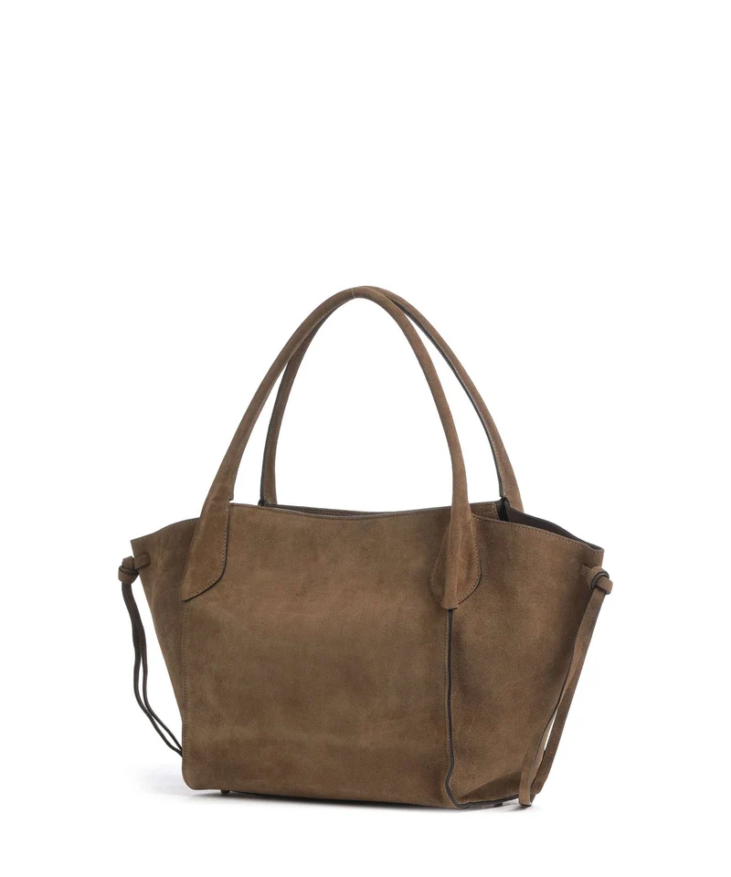 Abro Suede Vibe Big Shopper khaki