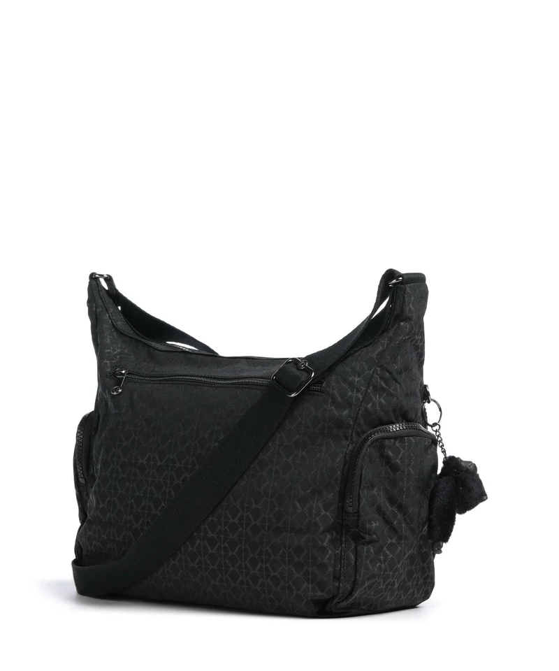 Kipling Basic Gabbie Umhängetasche signature embossed