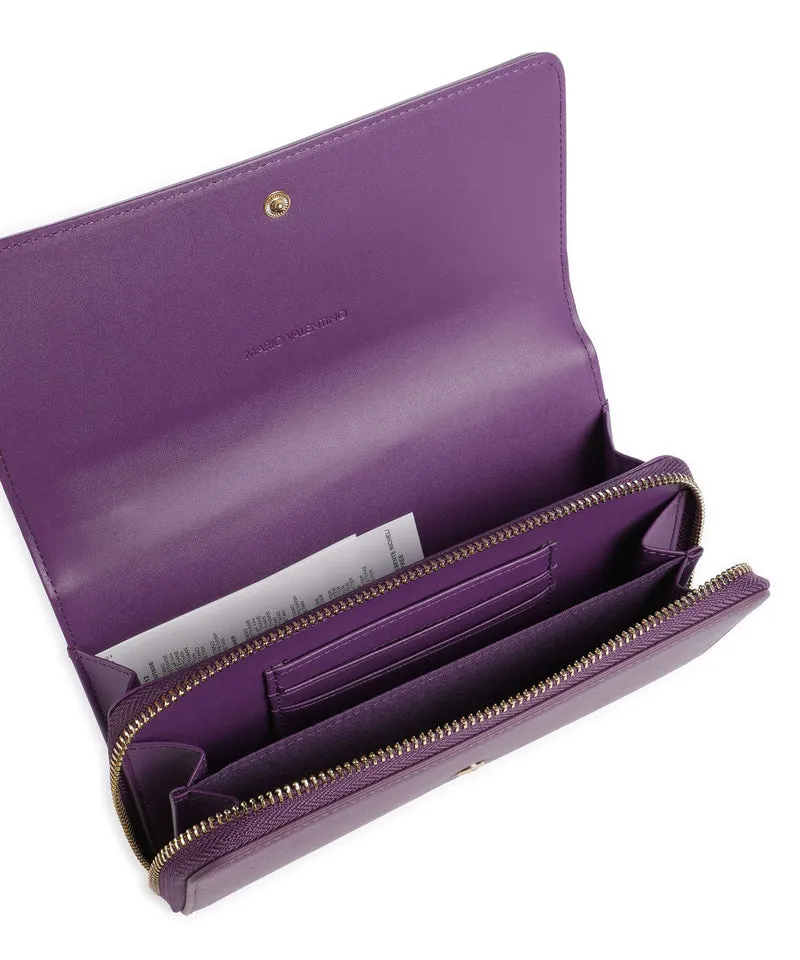 Valentino Bags Zero Re Geldbörse viola