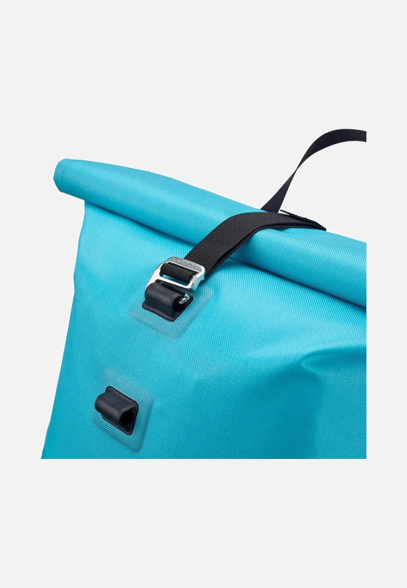 Commuter Daypack Cyber 21L Cyber Blue/Pink - Rolltop Rucksack