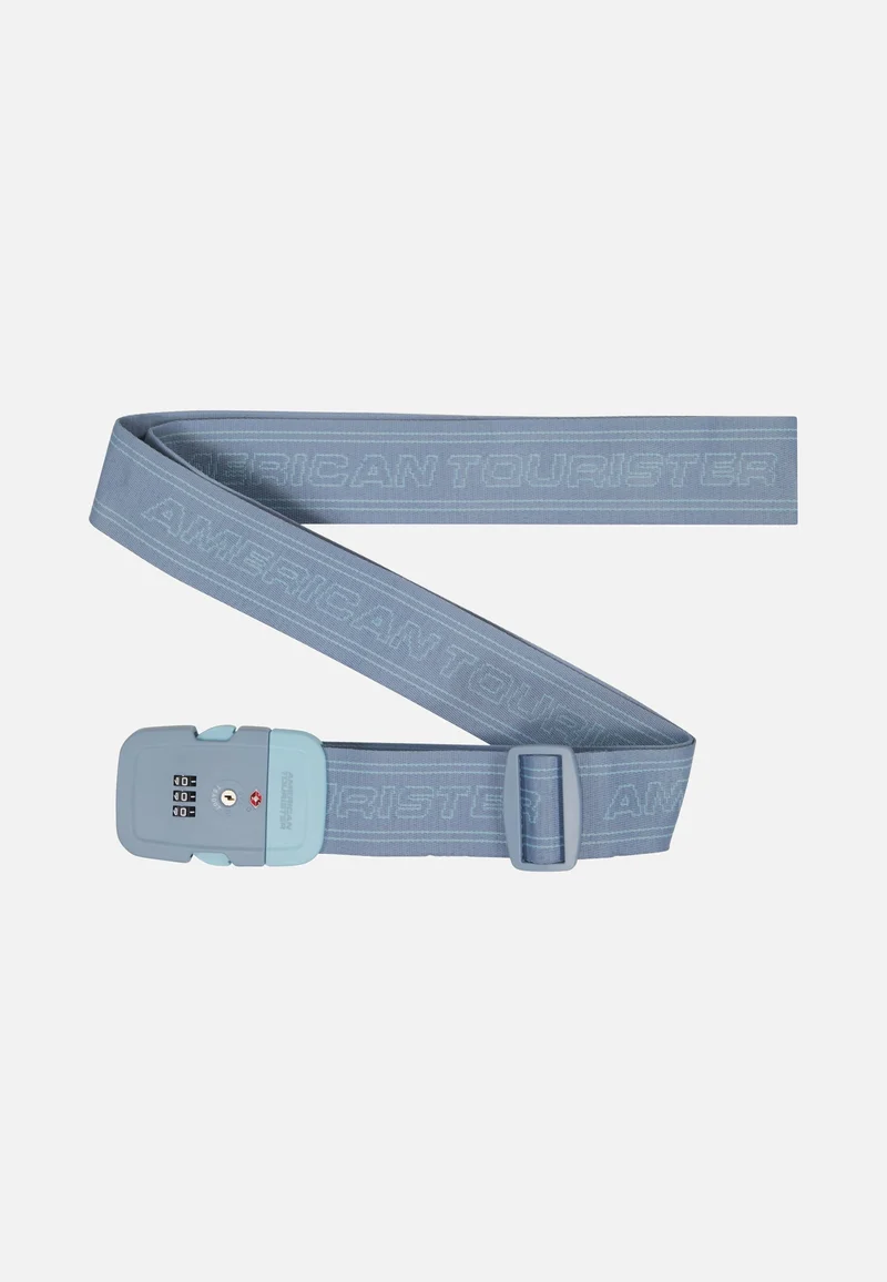 Luggage Belt TSA Stone Blue/Blue - Accessories