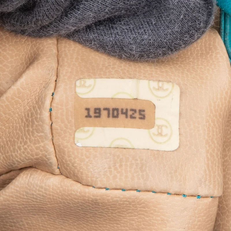 Chanel Lambskin Leather CC Drawstring Bucket Crossbody Bag