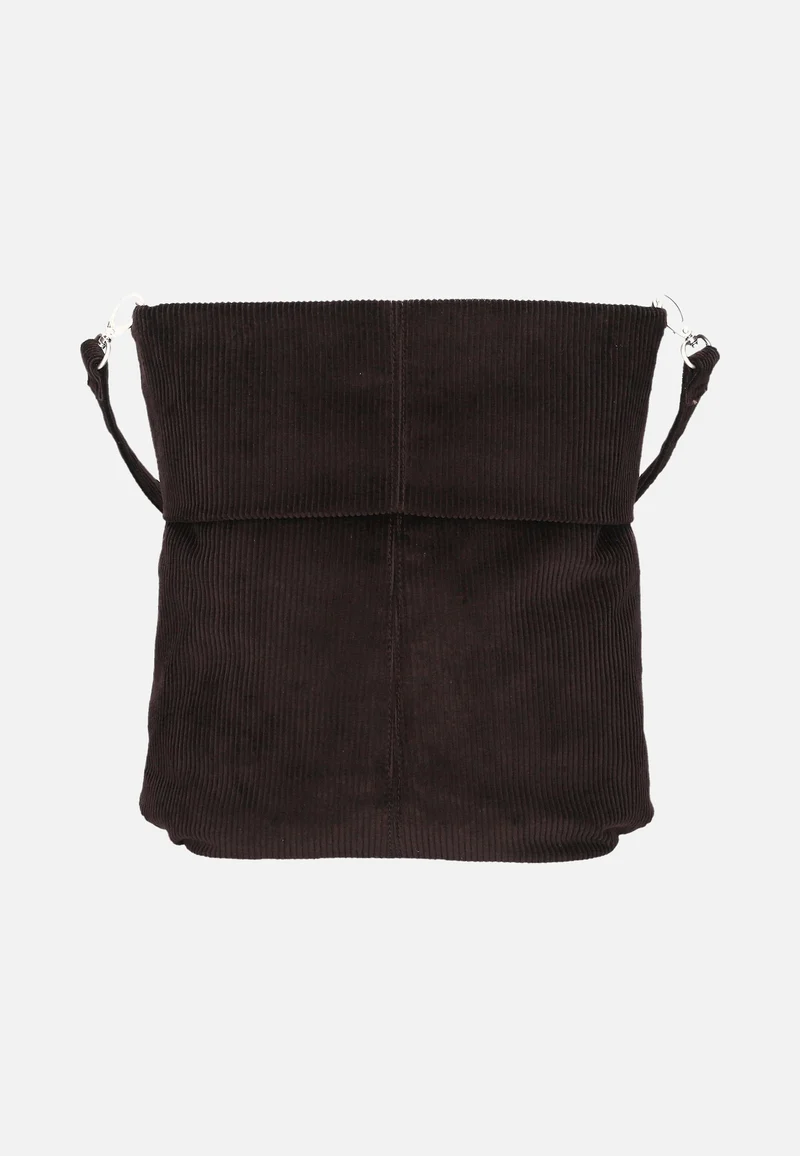 Mademoiselle M12 Cord/Espresso - Hobo Bag