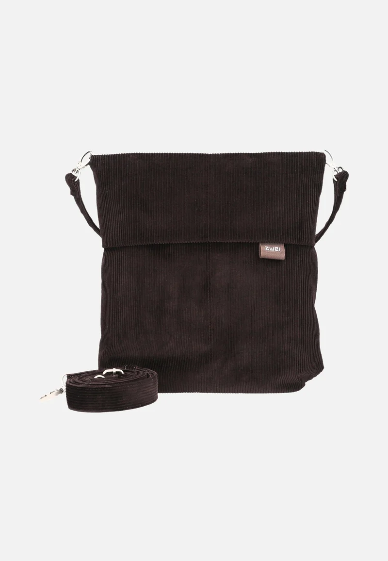 Mademoiselle M12 Cord/Espresso - Hobo Bag