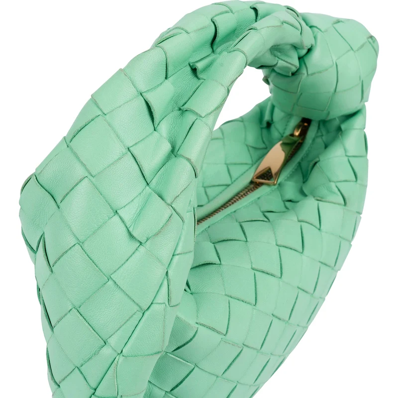 Bottega Veneta Intrecciato Leather Mini Jodie Handbag