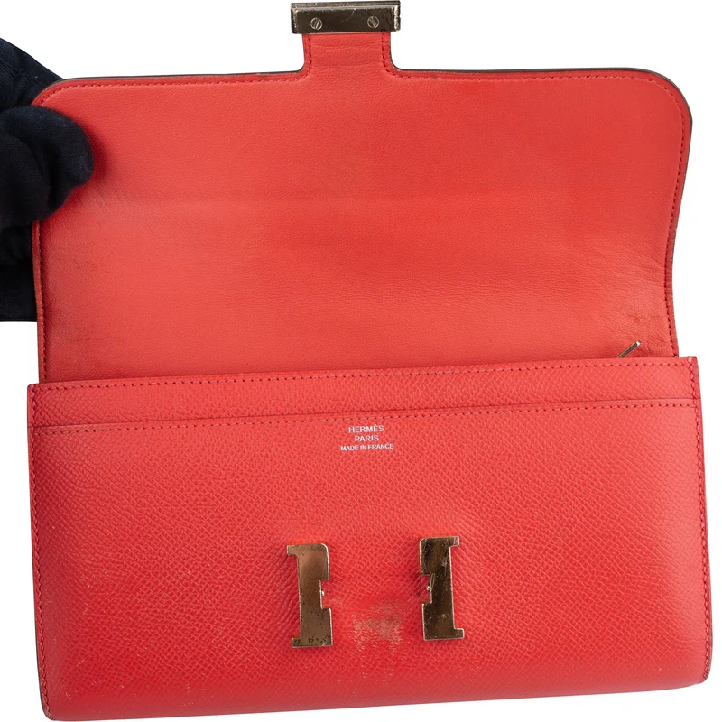 Hermès Epsom Leather Constance H Wallet