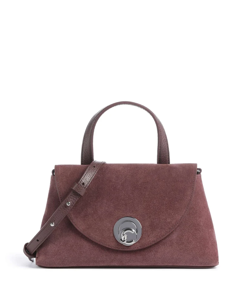 Coccinelle Nikla Suede Handtasche berry