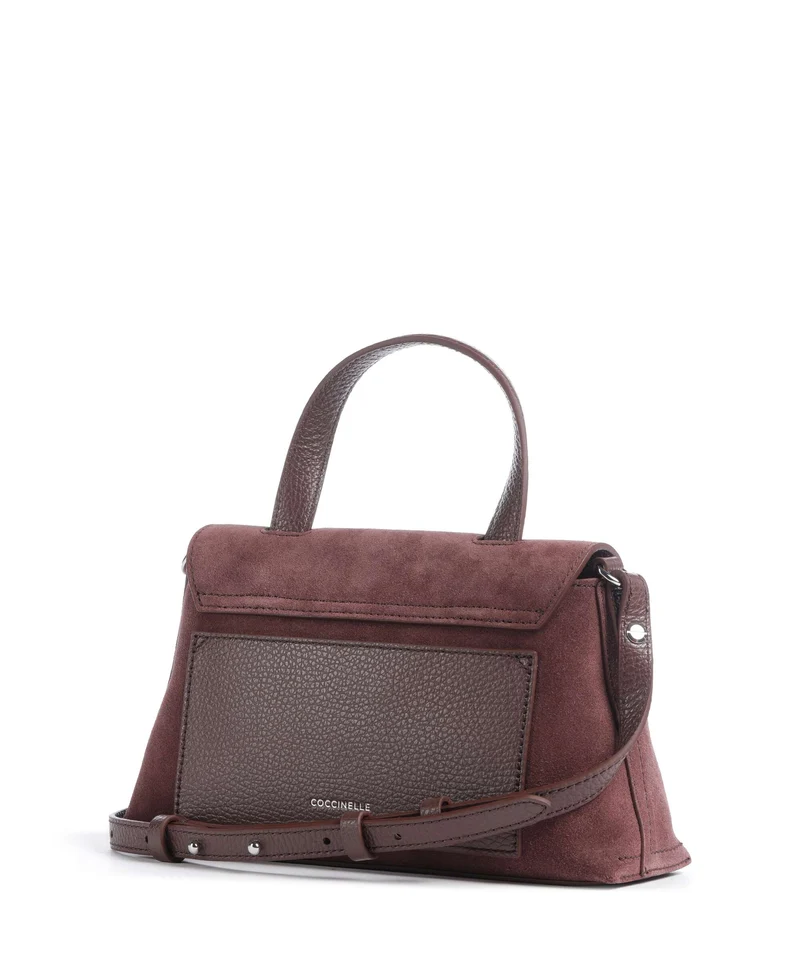 Coccinelle Nikla Suede Handtasche berry