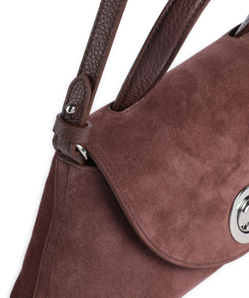 Coccinelle Nikla Suede Handtasche berry