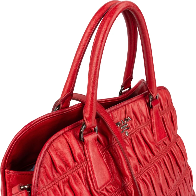 Prada Matelassé Nappa Leather Gaufre Handbag