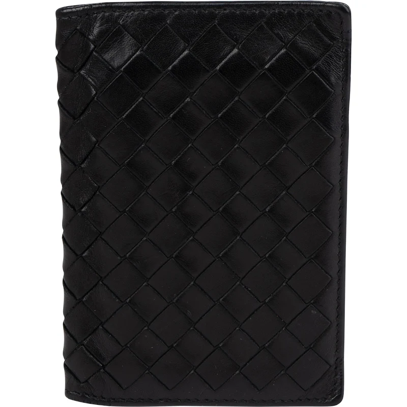 Bottega Veneta Intrecciato Vertical Cardholder Wallet