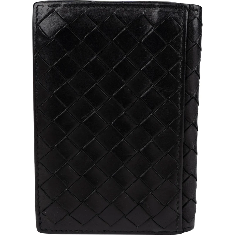 Bottega Veneta Intrecciato Vertical Cardholder Wallet
