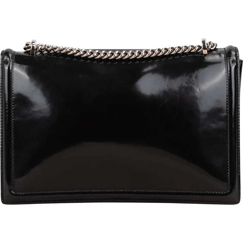 Salvatore Ferragamo Patent Leather Vara Bow Flap Crossbody Bag