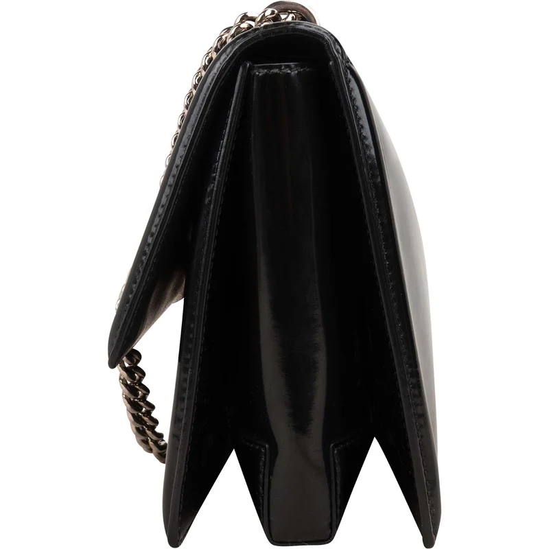 Salvatore Ferragamo Patent Leather Vara Bow Flap Crossbody Bag