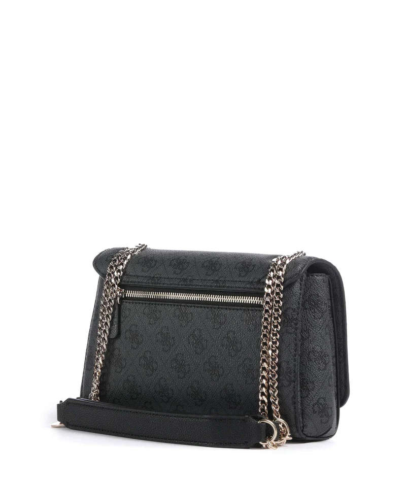 Guess Noelle Schultertasche coal logo