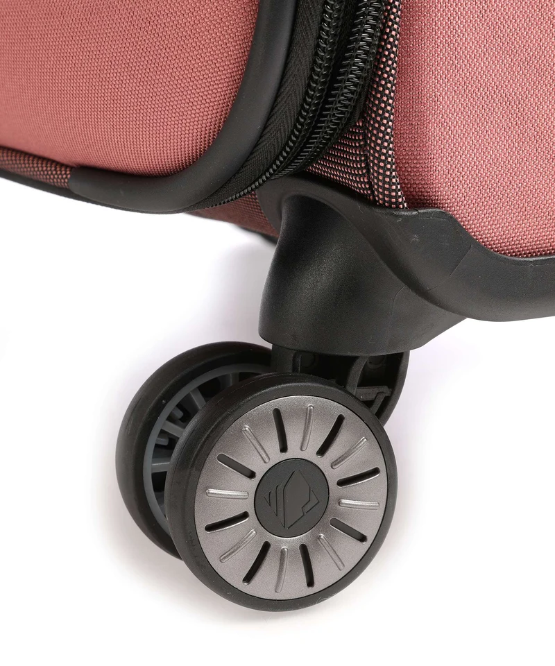 Travelite Viia 4-Rollen Trolley Set frühlingsrose