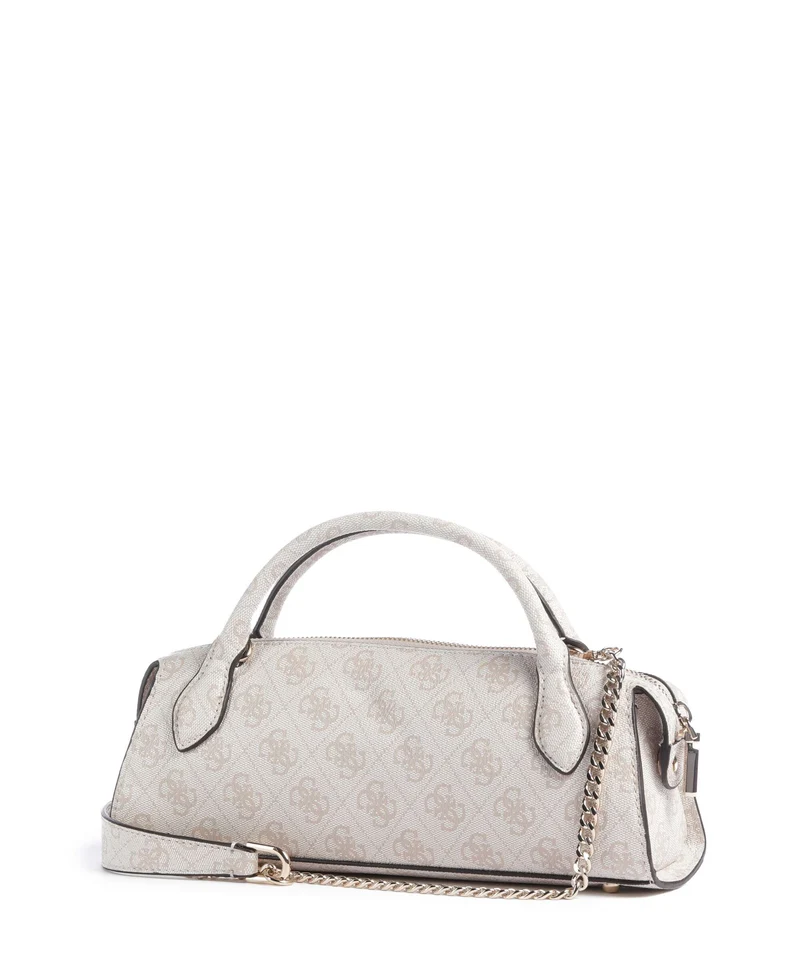 Guess Yvonne Logo Mini Handtasche stone logo
