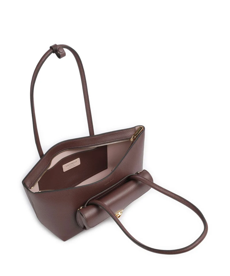 Coccinelle Beat Double Schultertasche berry