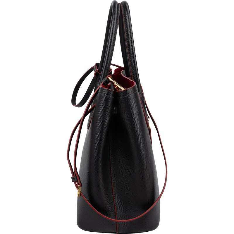 Prada Saffiano Leather Galleria Large Tote Handbag