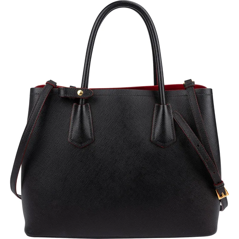 Prada Saffiano Leather Galleria Large Tote Handbag