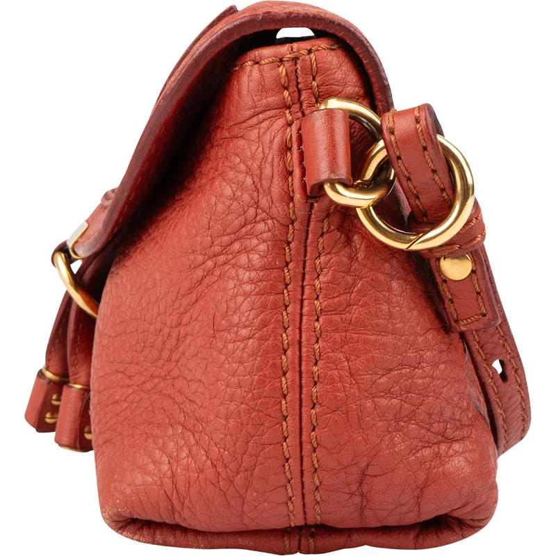 Chloé Grained Calfskin Marcie Crossbody Bag