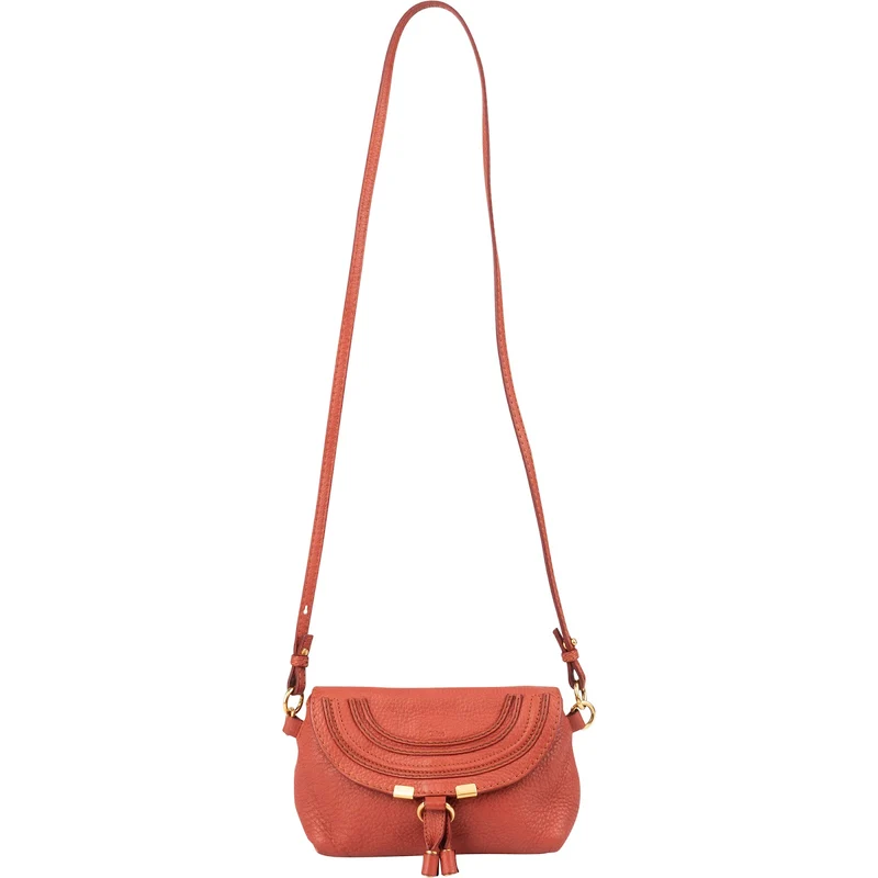 Chloé Grained Calfskin Marcie Crossbody Bag