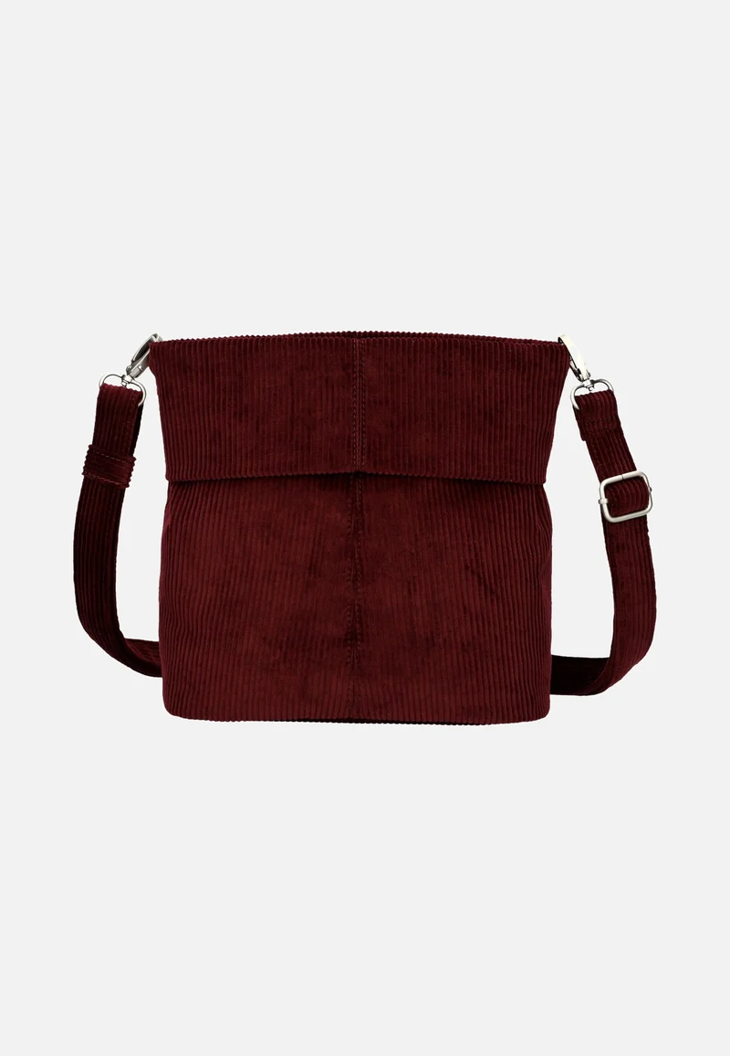 Mademoiselle M8 Cord/Bordeaux - Beuteltasche
