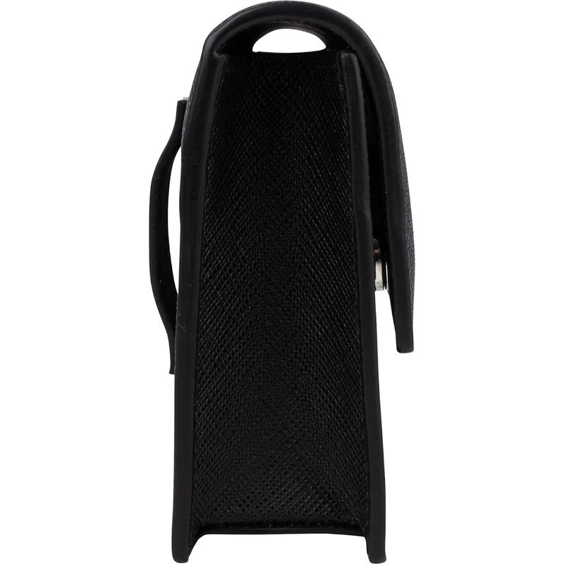 Prada Black Saffiano Leather Crossbody Belt Bag