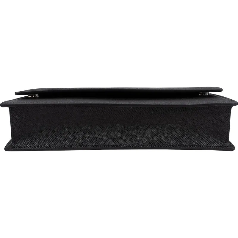 Prada Black Saffiano Leather Crossbody Belt Bag