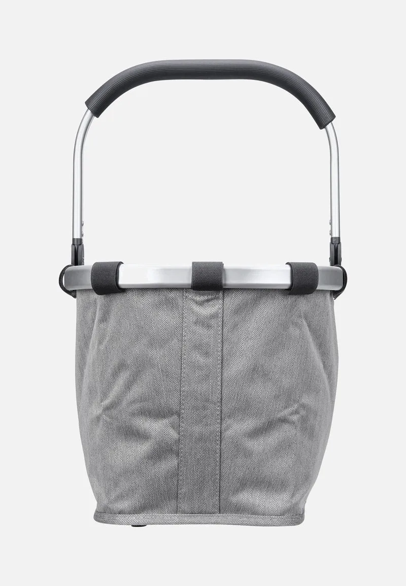 Carrybag Herringbone Grey - Einkaufskorb