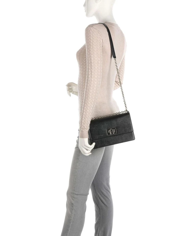 Furla 1927 S Schultertasche nero