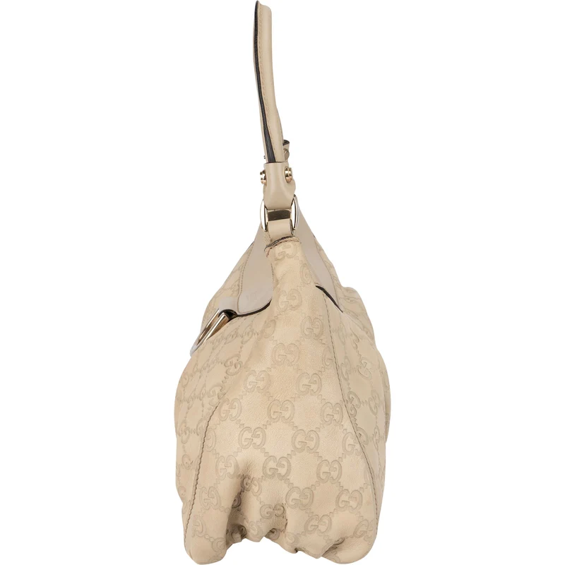 Gucci Guccissima Leather Abbey D-Ring Shoulder Bag