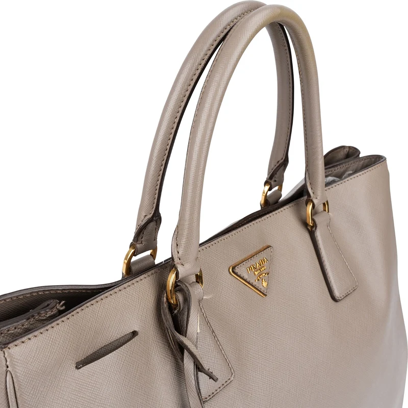 Prada Saffiano Leather Galleria Shopping Handbag