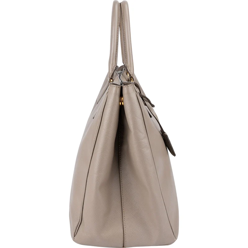 Prada Saffiano Leather Galleria Shopping Handbag
