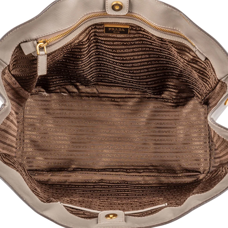 Prada Saffiano Leather Galleria Shopping Handbag