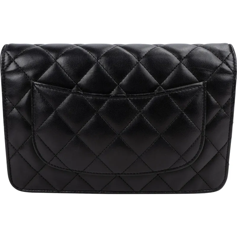 Chanel Quilted Lambskin Wallet On Chain Crossbody Bag