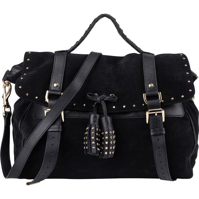 Mulberry Suede Cara Delevingne Medium Handbag