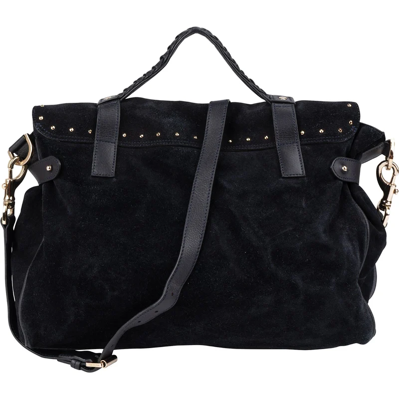 Mulberry Suede Cara Delevingne Medium Handbag