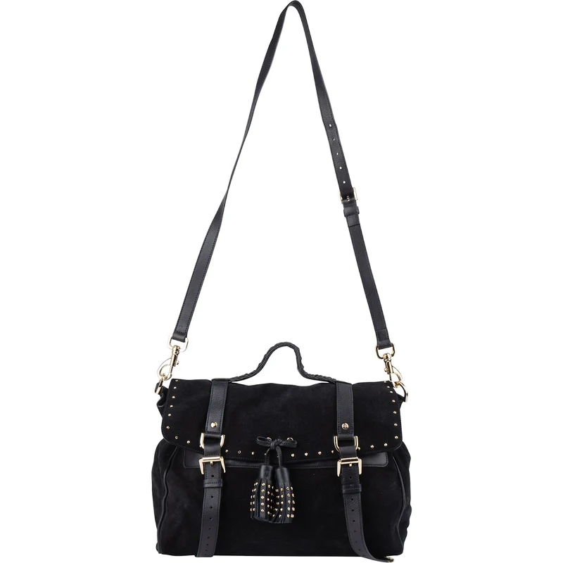 Mulberry Suede Cara Delevingne Medium Handbag