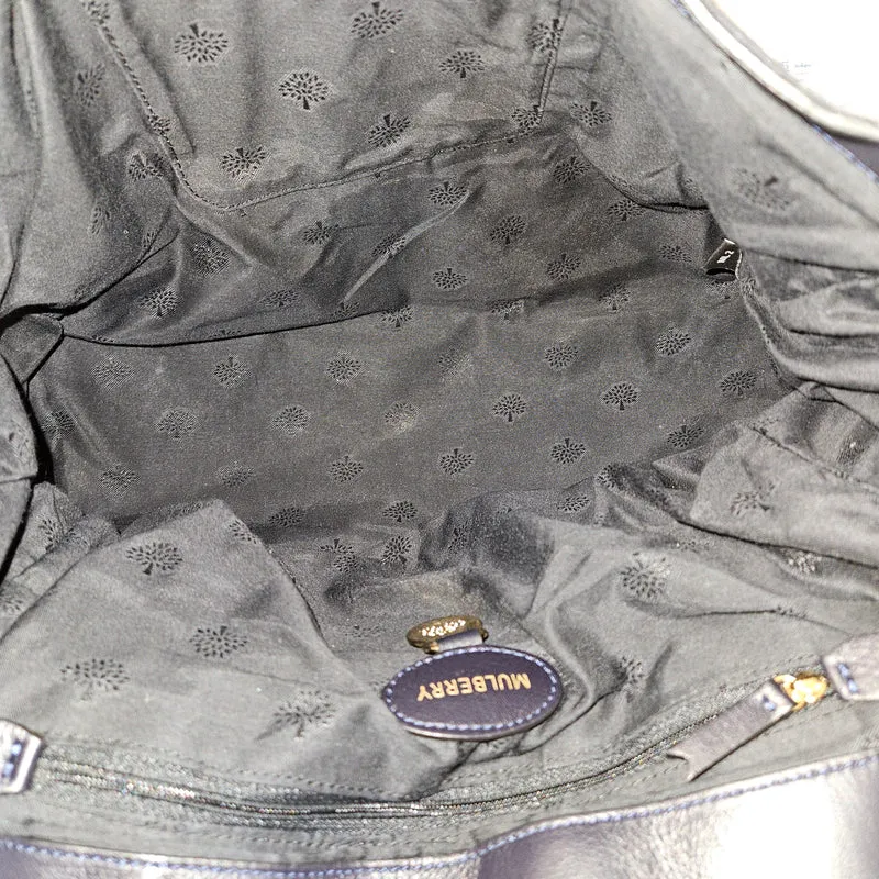 Mulberry Suede Cara Delevingne Medium Handbag