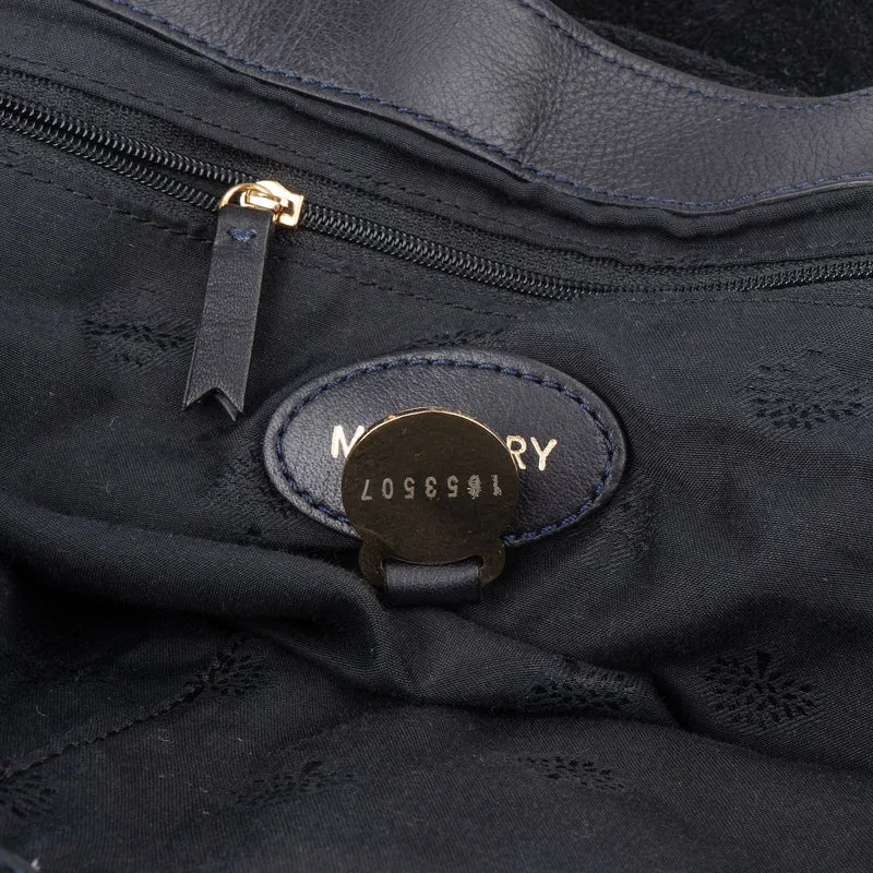 Mulberry Suede Cara Delevingne Medium Handbag