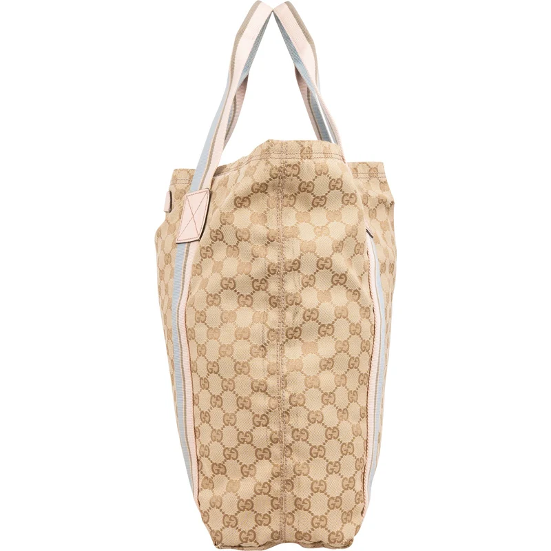 Gucci Monogram GG Canvas Tote Handbag