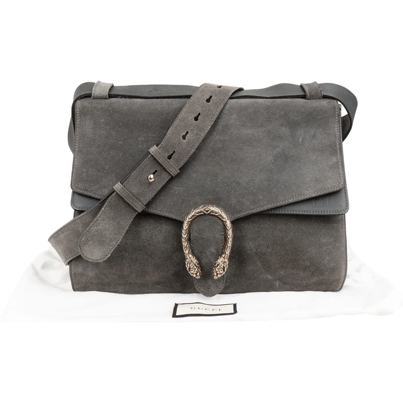 Gucci Suede Dionysus Shoulder Crossbody Bag